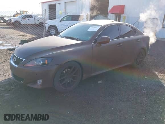 2008 Lexus IS 250 with VIN JTHCK262785024076, listed as a IAAI auction lot 43508012 with 219,589 mi miles and . Bid and sale history available at DreamBid. Image 2.
