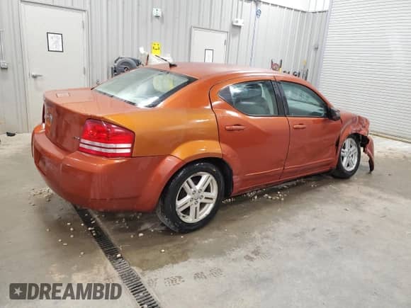 2008 Dodge Avenger SXT с VIN 1B3LC56K78N652527, выставлен на аукционе Copart как лот 68964535 с пробегом 218 266 миль миль и Чистый • Clean title. История ставок и продаж доступна на DreamBid. Изображение 3.