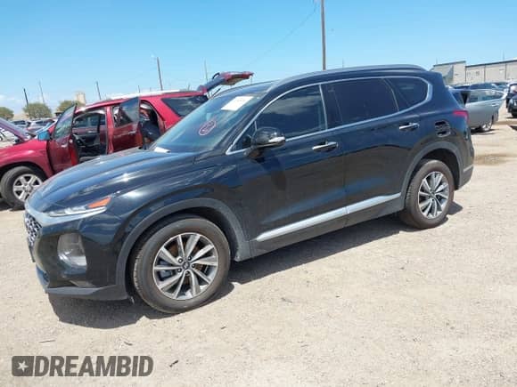 2020 Hyundai Santa Fe SEL with VIN 5NMS33AD4LH214710, listed as a IAAI auction lot 43045264 with 45,308 mi miles and . Bid and sale history available at DreamBid. Image 2.