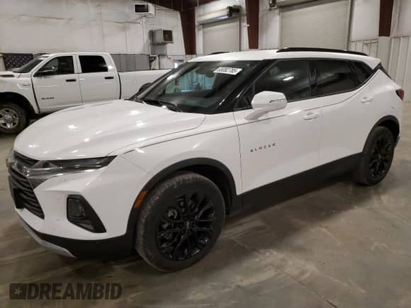 2022 Chevrolet Blazer LT с VIN 3GNKBHR46NS152279, выставлен на аукционе Copart как лот 65082785 с пробегом 27 038 миль миль и Списание • Salvage title. История ставок и продаж доступна на DreamBid. Изображение 1.