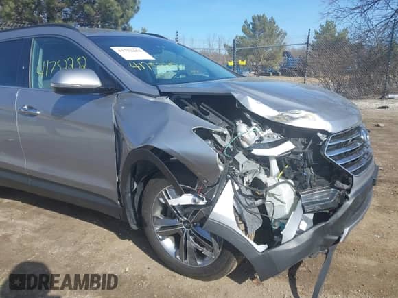 2015 Hyundai Santa Fe Limited with VIN KM8SNDHF1FU111101, listed as a IAAI auction lot 41752252 with 105,200 mi miles and . Bid and sale history available at DreamBid. Image 6.