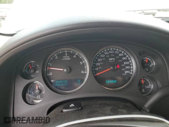 2013 Chevrolet Tahoe LS with VIN 1GNSKAE03DR328197, listed as a Copart auction lot 59858195 with 164,414 mi miles and Salvage title. Bid and sale history available at DreamBid. Image 9.