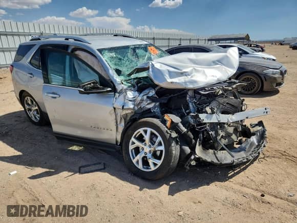 2020 Chevrolet Equinox Premier с VIN 2GNAXXEV4L6210973, выставлен на аукционе Copart как лот 71746895 с пробегом 78 876 миль миль и Списание • Salvage title. История ставок и продаж доступна на DreamBid. Изображение 4.