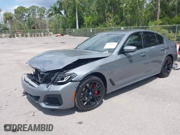 2023 BMW 5 Series 530e with VIN WBA13AG07PCN20158, listed as a IAAI auction lot 42146666 with 31,619 mi miles and . Bid and sale history available at DreamBid. Image 2.