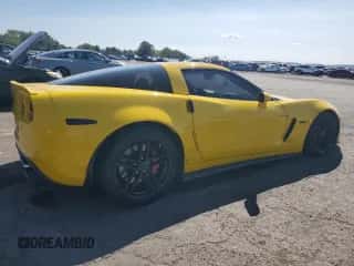 2007 Chevrolet Corvette Z06 with VIN 1G1YY26E375115529, listed as a Copart auction lot 71068464 with 23,388 mi miles and Salvage title. Bid and sale history available at DreamBid. Image 3.