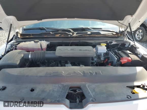 2022 Ram 1500 Big Horn z VIN 1C6RRFFG5NN430466, wystawiony jako Copart lot #80661565 z przebiegiem 25 301 mil mil oraz Szkoda całkowita • Salvage title. Historia ofert i sprzedaży dostępna na DreamBid. Obrazek 11.