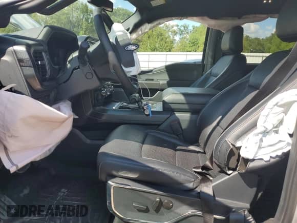 2024 Ford F-150 Lariat with VIN 1FTFW5L52RFC07819, listed as a Copart auction lot 84196965 with 11,287 mi miles and Salvage title. Bid and sale history available at DreamBid. Image 7.