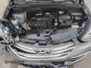 2018 Hyundai Santa Fe 2.0T with VIN 5XYZUDLA5JG549440, listed as a Copart auction lot 70559825 with 128,417 mi miles and Salvage title. Bid and sale history available at DreamBid. Image 12.