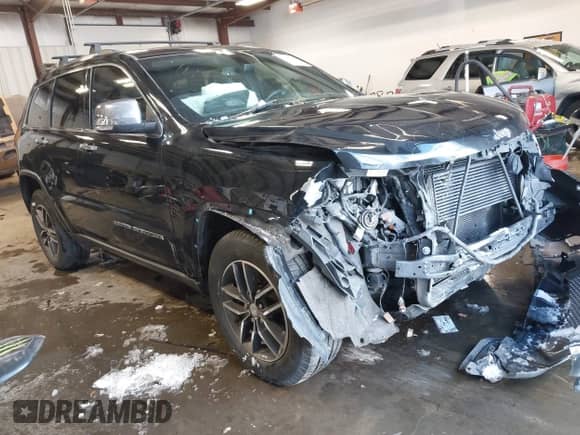 2018 Jeep Grand Cherokee Limited with VIN 1C4RJFBM3JC374576, listed as a IAAI auction lot 41518318 with 108,690 mi miles and . Bid and sale history available at DreamBid. Image 1.