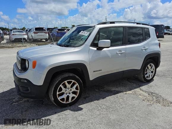 2018 Jeep Renegade Latitude with VIN ZACCJBBB1JPJ39180, listed as a Copart auction lot 81263905 with 101,724 mi miles and Clean title. Bid and sale history available at DreamBid. Image 1.