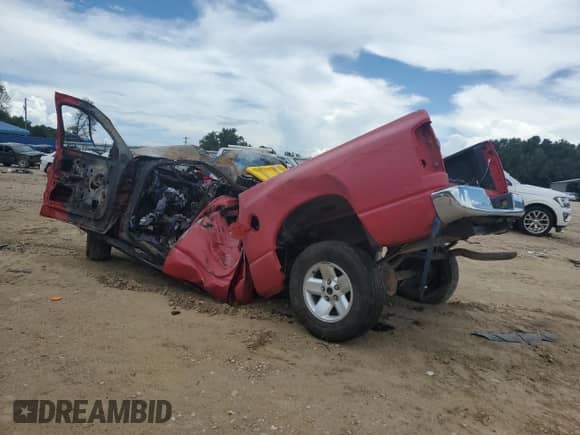2002 Dodge 1500 with VIN 1D7HA18N82S623997, listed as a Copart auction lot 68116165 with Not provided miles and Non repairable. Bid and sale history available at DreamBid. Image 2.