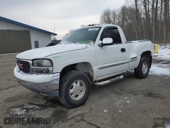 2002 GMC Sierra 1500 SLE с VIN 1GTEK14T82Z207695, выставлен на аукционе Copart как лот 41989255 с пробегом 154 591 миль миль и Списание • Salvage title. История ставок и продаж доступна на DreamBid. Изображение 1.