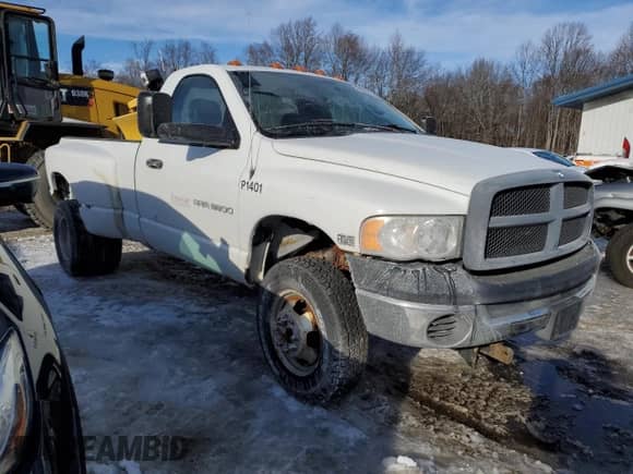2005 Dodge RAM with VIN 3D7MS46D45G856200, listed as a Copart auction lot 42005555 with 23,474 mi miles and Clean title. Bid and sale history available at DreamBid. Image 4.
