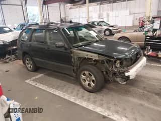 2003 Subaru Forester X with VIN JF1SG63633H747840, listed as a IAAI auction lot 40416454 with 185,632 mi miles and . Bid and sale history available at DreamBid. Image 1.