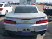 2015 Chevrolet Camaro LT with VIN 2G1FD1E30F9153654, listed as a IAAI auction lot 43169570 with 186,732 mi miles and . Bid and sale history available at DreamBid. Image 16.