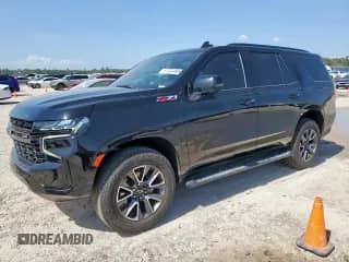 2023 Chevrolet Tahoe Z71 with VIN 1GNSKPKD3PR384509, listed as a Copart auction lot 67024895 with 43,371 mi miles and Salvage title. Bid and sale history available at DreamBid. Image 1.