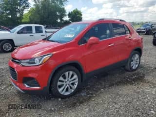 2017 Chevrolet Trax Premier with VIN 3GNCJMSB5HL158209, listed as a Copart auction lot 62747105 with 168,961 mi miles and Salvage title. Bid and sale history available at DreamBid. Image 1.