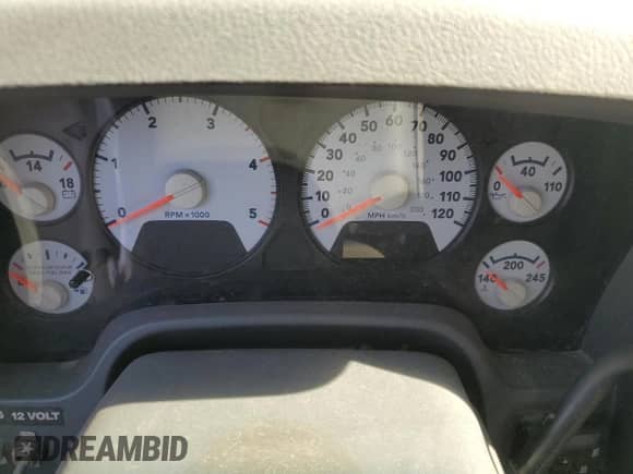 2008 Dodge RAM with VIN 3D6WH48A98G132067, listed as a Copart auction lot 44194884 with Not provided miles and Clean title. Bid and sale history available at DreamBid. Image 9.