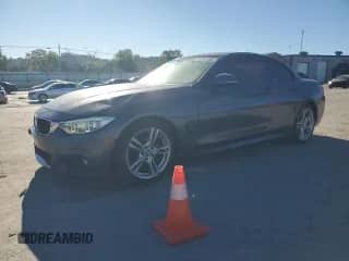 2015 BMW 4 Series 428i with VIN WBA3V7C55F5A24496, listed as a Copart auction lot 84734185 with 104,152 mi miles and Salvage title. Bid and sale history available at DreamBid. Image 1.