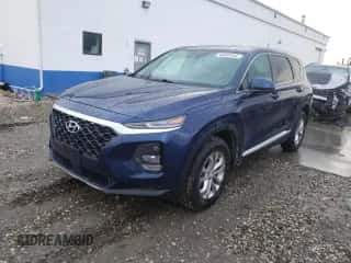 2019 Hyundai Santa Fe SE with VIN 5NMS2CAD6KH020584, listed as a Copart auction lot 66609482 with 73,652 mi miles and . Bid and sale history available at DreamBid. Image 2.