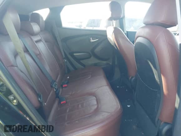 2011 Hyundai Tucson Limited with VIN KM8JU3AC0BU295417, listed as a IAAI auction lot 42843547 with 173,154 mi miles and . Bid and sale history available at DreamBid. Image 8.