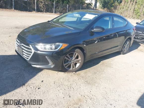 2018 Hyundai Elantra SEL with VIN 5NPD84LF2JH381257, listed as a IAAI auction lot 43346801 with 111,638 mi miles and . Bid and sale history available at DreamBid. Image 2.