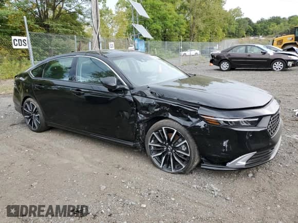 2025 Honda Accord Touring с VIN 1HGCY2F85SA009645, выставлен на аукционе Copart как лот 81458115 с пробегом 3 253 миль миль и Списание • Salvage title. История ставок и продаж доступна на DreamBid. Изображение 4.