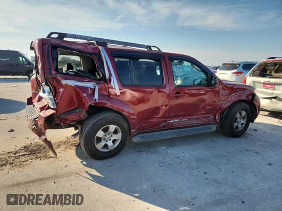2005 Nissan Pathfinder SE with VIN 5N1AR18U05C728376, listed as a Copart auction lot 70139735 with 248,721 mi miles and Salvage title. Bid and sale history available at DreamBid. Image 3.