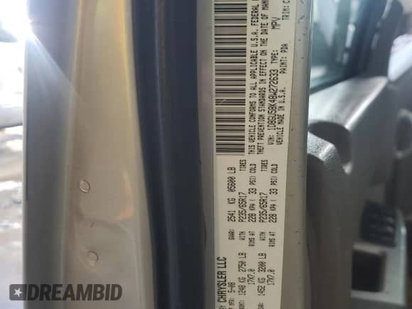 2008 Dodge Nitro SLT с VIN 1D8GU58K48W272633, выставлен на аукционе Copart как лот 37741154 с пробегом 144 662 миль миль и Списание • Salvage title. История ставок и продаж доступна на DreamBid. Изображение 14.