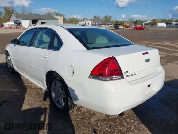 2012 Chevrolet Impala LT Fleet with VIN 2G1WG5E30C1277092, listed as a IAAI auction lot 43380090 with 129,296 mi miles and . Bid and sale history available at DreamBid. Image 3.