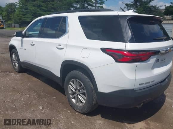 2023 Chevrolet Traverse LT with VIN 1GNEVHKW7PJ205205, listed as a IAAI auction lot 42746902 with 47,791 mi miles and . Bid and sale history available at DreamBid. Image 3.