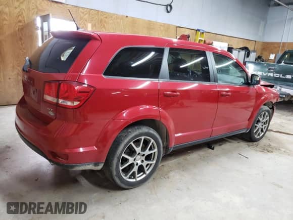 2017 Dodge Journey GT with VIN 3C4PDDEG8HT505699, listed as a Copart auction lot 63119035 with 127,323 mi miles and Clean title. Bid and sale history available at DreamBid. Image 3.
