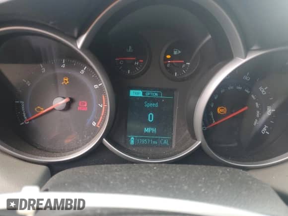 2013 Chevrolet Cruze LS с VIN 1G1PB5SG9D7238242, выставлен на аукционе Copart как лот 54072735 с пробегом 179 571 миль миль и Чистый • Clean title. История ставок и продаж доступна на DreamBid. Изображение 9.