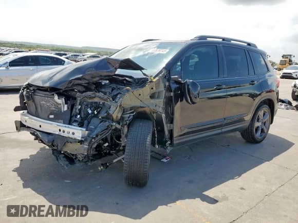 2021 Honda Passport Touring с VIN 5FNYF7H95MB003089, выставлен на аукционе Copart как лот 63839245 с пробегом 51 108 миль миль и Списание • Salvage title. История ставок и продаж доступна на DreamBid. Изображение 1.