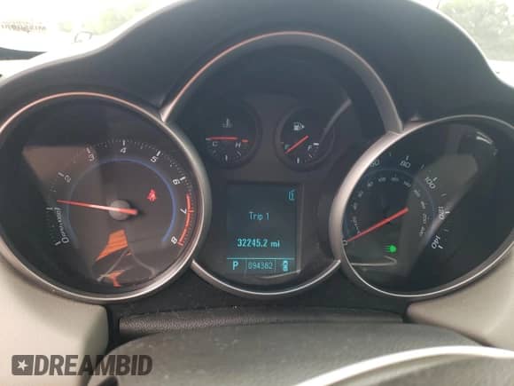 2011 Chevrolet Cruze 1LT with VIN 1G1PF5S93B7152718, listed as a Copart auction lot 81317125 with 94,382 mi miles and Salvage title. Bid and sale history available at DreamBid. Image 9.