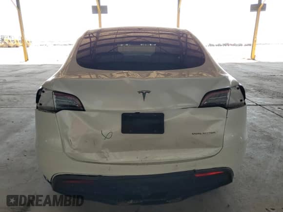 2023 Tesla Model Y Long Range with VIN 7SAYGAEE4PF833503, listed as a Copart auction lot 62376755 with 16,920 mi miles and Salvage title. Bid and sale history available at DreamBid. Image 6.