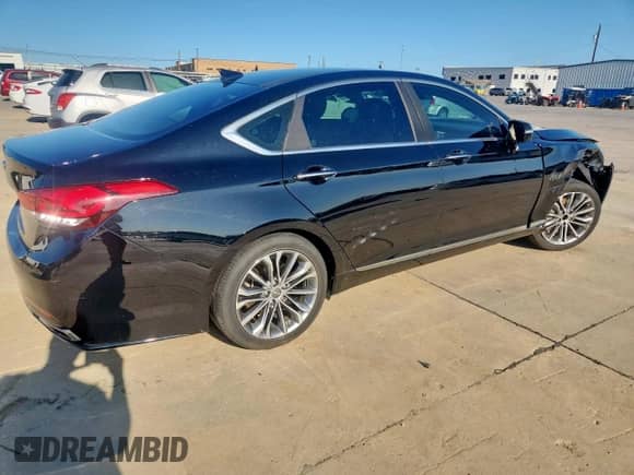 2015 Hyundai Genesis 3.8L с VIN KMHGN4JE0FU088661, выставлен на аукционе Copart как лот 69139555 с пробегом 77 054 миль миль и Чистый • Clean title. История ставок и продаж доступна на DreamBid. Изображение 3.