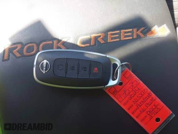 2024 Nissan Pathfinder Rock Creek with VIN 5N1DR3BD2RC282903, listed as a IAAI auction lot 43370207 with 19,363 mi miles and . Bid and sale history available at DreamBid. Image 11.