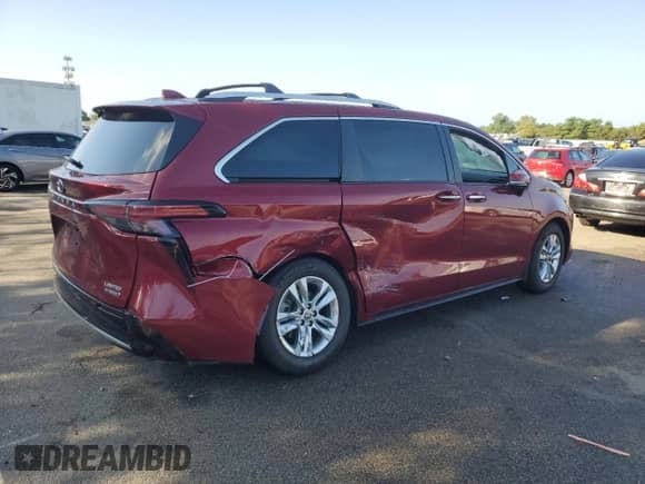 2023 Toyota Sienna Limited с VIN 5TDZSKFC6PS078367, выставлен на аукционе Copart как лот 71167205 с пробегом 43 625 миль миль и Списание • Salvage title. История ставок и продаж доступна на DreamBid. Изображение 3.
