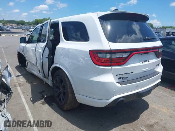 2024 Dodge Durango SRT Hellcat Premium with VIN 1C4SDJH9XRC193839, listed as a IAAI auction lot 42502288 with 15,182 mi miles and . Bid and sale history available at DreamBid. Image 3.