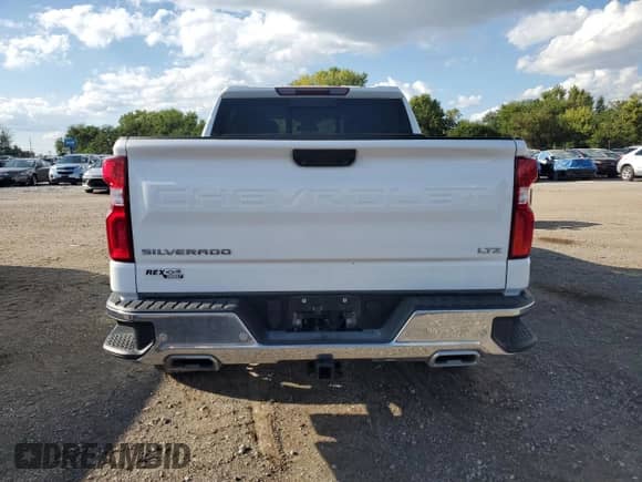 2022 Chevrolet Silverado 1500 LTZ with VIN 3GCUDGED1NG513321, listed as a Copart auction lot 82049385 with 66,140 mi miles and Salvage title. Bid and sale history available at DreamBid. Image 6.