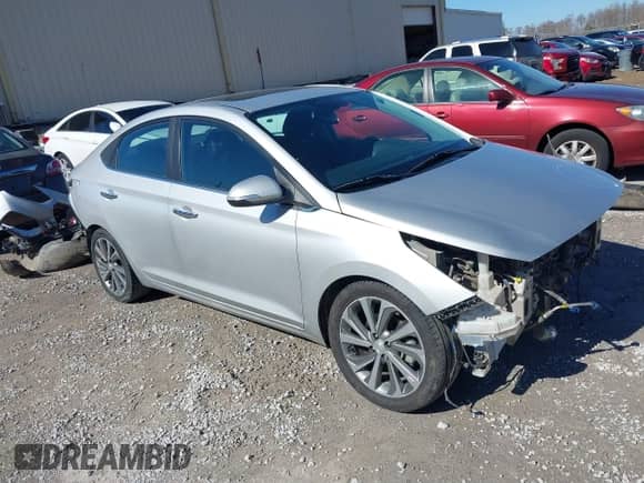 2021 Hyundai Accent Limited с VIN 3KPC34A62ME134438, выставлен на аукционе IAAI как лот 41412917 с пробегом 140 547 миль миль и . История ставок и продаж доступна на DreamBid. Изображение 1.