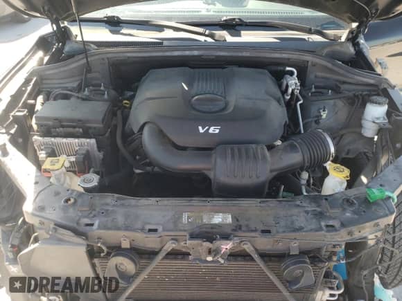 2015 Dodge Durango SXT with VIN 1C4RDHAG7FC176458, listed as a Copart auction lot 83869175 with 110,207 mi miles and Clean title. Bid and sale history available at DreamBid. Image 12.