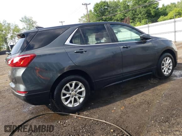 2021 Chevrolet Equinox LT z VIN 3GNAXKEV1ML310870, wystawiony jako Copart lot #60292525 z przebiegiem 39 432 mil mil oraz Szkoda całkowita • Salvage title. Historia ofert i sprzedaży dostępna na DreamBid. Obrazek 3.