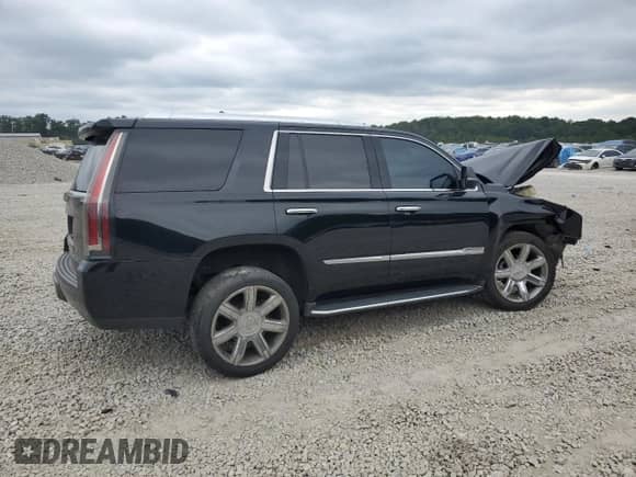2018 Cadillac Escalade Luxury with VIN 1GYS4BKJ2JR383901, listed as a Copart auction lot 69652994 with 116,329 mi miles and Salvage title. Bid and sale history available at DreamBid. Image 3.