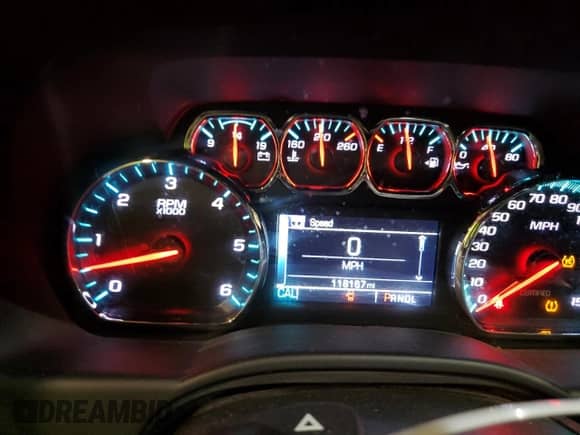 2020 Chevrolet Tahoe Commercial with VIN 1GNSKDEC1LR244762, listed as a Copart auction lot 81303665 with 118,167 mi miles and Clean title. Bid and sale history available at DreamBid. Image 9.