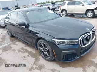 2022 BMW 7 Series 750i xDrive with VIN WBA7U2C00NCK03130, listed as a IAAI auction lot 40691291 with 17,124 mi miles and . Bid and sale history available at DreamBid. Image 1.