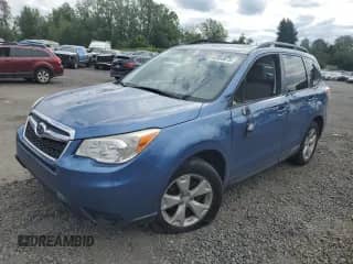 2015 Subaru Forester Premium z VIN JF2SJADC8FH519714, wystawiony jako Copart lot #62868675 z przebiegiem 107 148 mil mil oraz Szkoda całkowita • Salvage title. Historia ofert i sprzedaży dostępna na DreamBid. Obrazek 1.