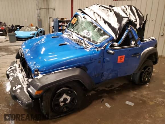 2024 Jeep Wrangler Willys z VIN 1C4PJXAG9RW366887, wystawiony jako Copart lot #44919575 z przebiegiem Nie podano mil oraz Nie do naprawy • Non repairable. Historia ofert i sprzedaży dostępna na DreamBid. Obrazek 1.