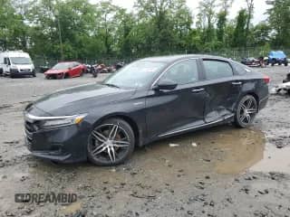 2021 Honda Accord Touring с VIN 1HGCV3F97MA020463, выставлен на аукционе Copart как лот 57791295 с пробегом 82 091 миль миль и Списание • Salvage title. История ставок и продаж доступна на DreamBid. Изображение 1.